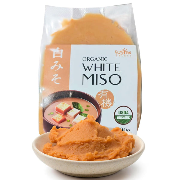 Fusion Select 900g Organic White Miso Paste - Made of Fermented Soy
