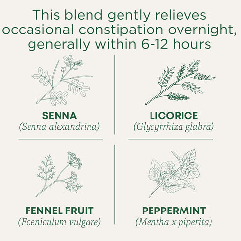 96 (6 Pack) Traditional Medicinals Tea, Organic Smooth Move Peppermint, Relieves Occasional Constipation, Senna, Tea
