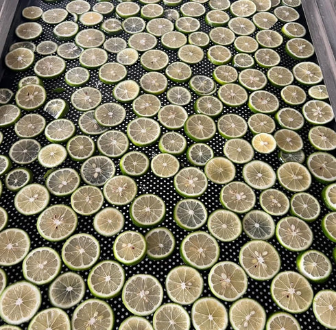45+ 100% 40 1.4 Oz Dried Dehydrated Dried Lime Slices Wheels | Slices | Natural | Dry Lime for Garnishing Cocktails