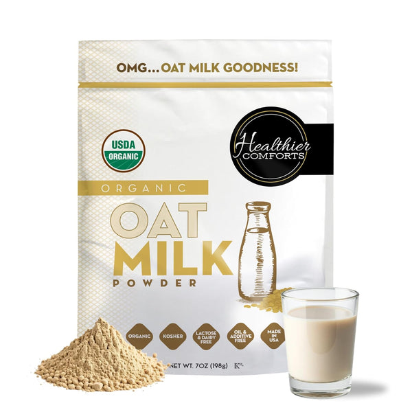 Oat Milk Powder 7oz - Natural and Plant Based Milk with a