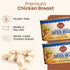 Wellsley Farms 12.5 oz 6-Pack Premium Chunk Chicken Breast in Water, Fully Cooked Boneless Skinless, For Prepared