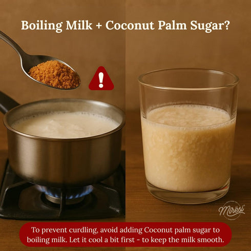 100% 350g (1.5 Miresi Coconut Palm Sugar, Pure Unrefined Traditional Sweetener, No Preservatives, pound)