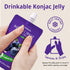 20 Pack Hethstia Konjac Jelly Drinkable Pouch Variety and Blueberry Flavor, | Low Calorie | Keto, Vegan, Gluten-Free