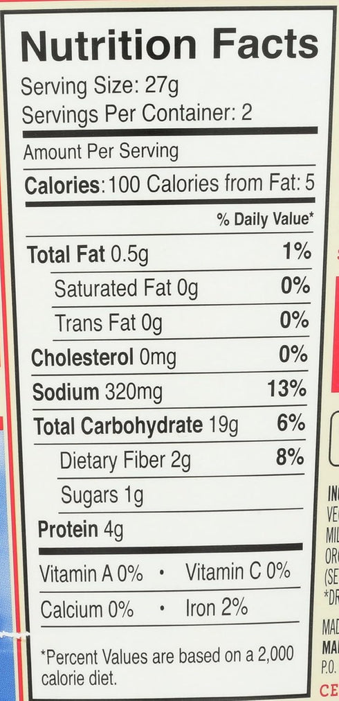 1.9 oz Dr. McDougall's, Soup, Hot & Sour Cantans, Organic