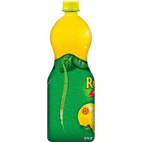ReaLemon 100% 32 oz (Pack 12), Lemon Juice, fl bottle of Made with Lemon Juice from Concentrate, Gluten-Free, Sodium