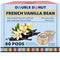 French Vanilla Coffee Medium Roast Flavored Coffee Pods for Keurig K Cups