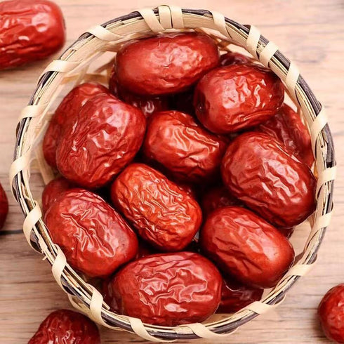 DGYLHBJ 2.2LB 100% Date-2.2LB) Premium Jujube Dates, Chinese Red Dates, Natural Dried Dates No Added Sugar, Superfood
