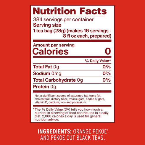 24ct (Pack 4) Luzianne Unsweetened Iced Tea Bags, Gallon Size, Box