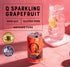 100 7.5 oz (Pack 24) Q SPARKLING GRAPEFRUIT with Real Grapefruits, Ideal for Cocktails & Mocktails- Made with Real