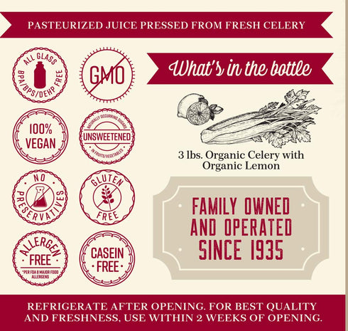 Lakewood Organic Celery Juice - Pure & Fresh