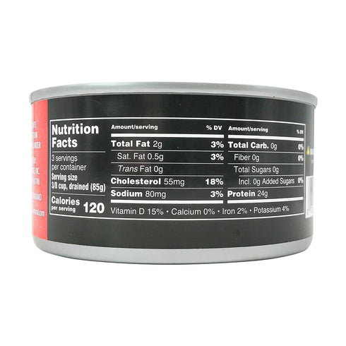 Albacore 12 oz Crown Prince Tuna, In Water, No Salt