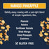1.5 oz Packs (Pack 72), Kars Nuts Unsalted Mango Pineapple Trail Mix, Grab & Go Bags, Individual Snack of Gluten-Free