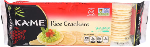 Ka Me, Rice Crunch Wasabi, 3.5 Ounce