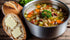 6 6.25 oz A Blend Above Italian Minestrone Soup Mix - Servings, Hearty Vegetable Gourmet Dry Soup Blend, Just Add