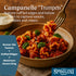 (4-Pack, 16oz Sfoglini Trumpets Pasta (Organic Durum Semolina) Campanelle/Bell Shape for Sauce Capture Each)