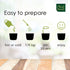 4.4 oz. 125 100% ONE ORGANIC Instant Tea Powder (Black) Servings USDA Certified Organic Pure Tea - Instant Hot or Iced