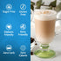 25.4 oz Syruvia Sugar Free Coffee Syrup, Almond Flavored Syrup for Drinks, Lattes, and Desserts fl