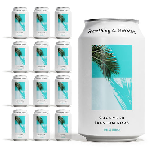 Something & Nothing Flavoured Sparkling Water - Lightly Carbonated, Full Flavoured with