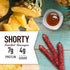 7g 5 oz. Duke's Pork Teriyaki Smoked Shorty Sausages, Protein Per Serving