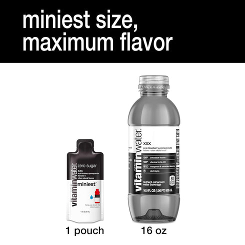 Zero Sugar Vitaminwater Miniest Beverage Mix - Daypart Kit
