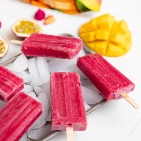 Frozen Immunity Pre-Packaged Frozen 100% (32 oz Pitaya Foods - Organic Bite-Sized Pieces, Dragon Fruit, Passion Fruit