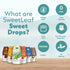 SweetLeaf Sweet Drops Vanilla Stevia Liquid Sweetener, 0 Calorie, Sugar Free, 1.7 Fl Oz Ea (Pack of 2)