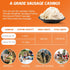 '-12M/39ft,22-24mm Natural Sheep Sausage Casing,Edible Casings for Sausage Making,Grade A,Great for Snack Sticks,Italian