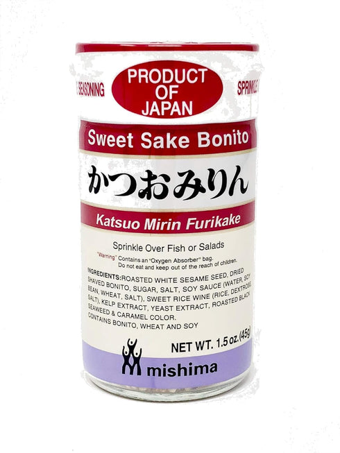 Pack 4 Mishima Rice Seasoning Furikake Variety | Flavors | Product of Japan