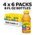 100% 8 oz 24 Count (4 Packs 6) Motts Pineapple Passion Fruit Juice Blend, fl bottles