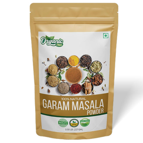 Organic Zing Garam Masala Food Grade (227 g / 8 oz) -