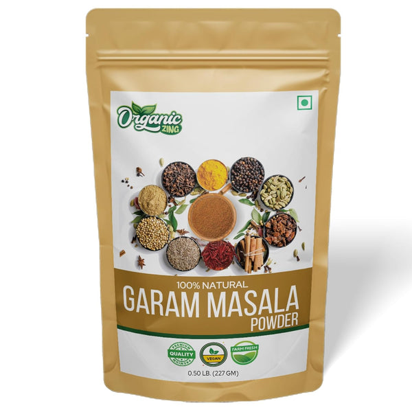 Organic Zing Garam Masala Food Grade (227 g / 8 oz) -