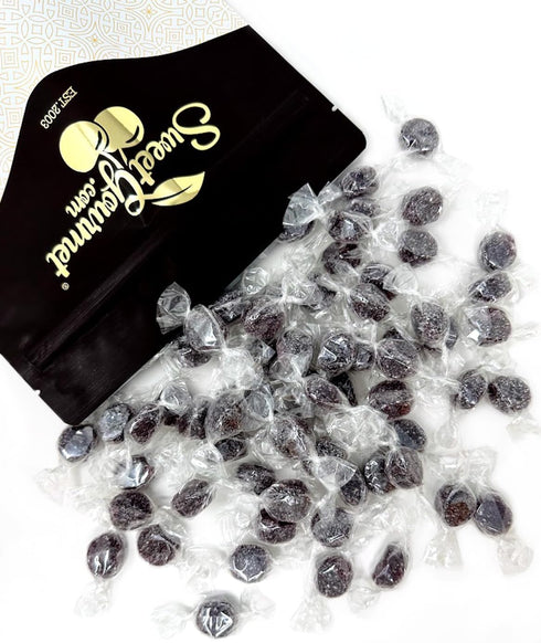 2 SweetGourmet Sugar-Free Italian Licorice Flavored Jellies | Individually Wrapped, Mini Size | Pounds