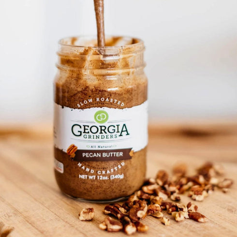 Whole30 12 (1 Pack) Georgia Grinders Pecan Butter Spread, Approved, Non-GMO, Gluten Free, No Palm Oil, No Added Sugar