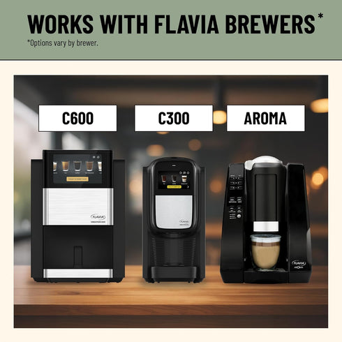 Freshpacks 76) Flavia Lavazza Caramel Coffee works only with Flavia Brewers (Case