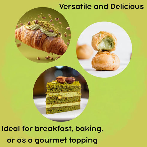 6.7 oz Sanniti Marullo Sicilian Pistachio Spread Crema di Pistacchio Verde di Bronte DOP