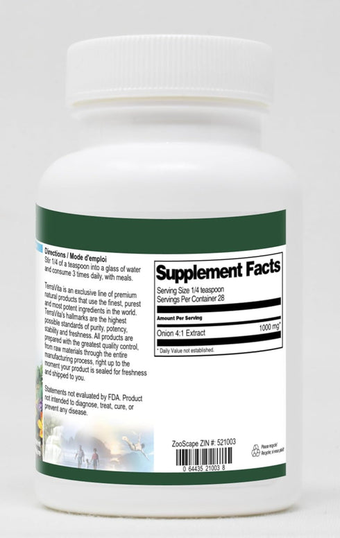Terravita 4:1 (1 oz, 521003) 3 Pack Onion Powder ZIN: