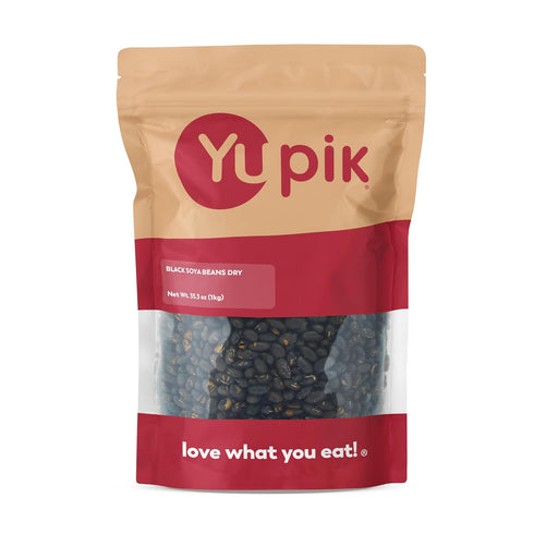 Yupik Black Soya Beans Dry, Roasted & Unsalted, 2.2 lb (35.2 oz),