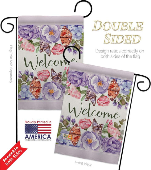 Set 13 18.5 Colorful Bouquet Garden Flag Wall Hanger Floral Sunflower Tulip Rose Orchid Lilies Season Springtime Flower