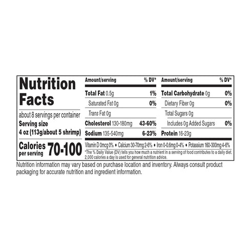 365 by Whole Foods Market 16/20, Frozen, 32 Pack , Wild White Gulf Shrimp Ounce Value