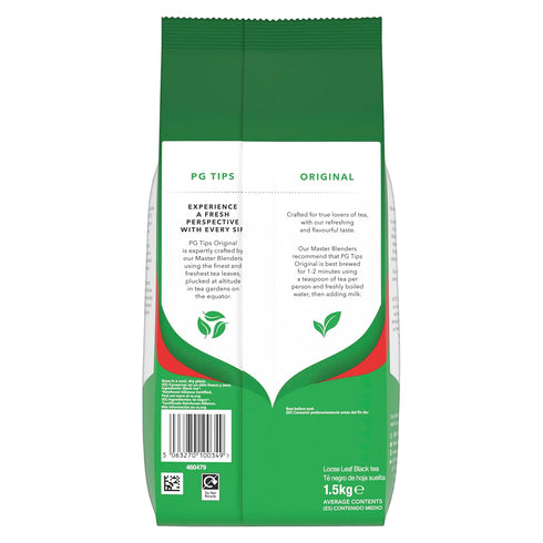 3.3 PG Tips Loose Leaf Black Tea, Pound