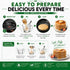 15g 90 2g 7 (1 Nutmeg State Nutrition - Protein Pancakes and Waffle Mix, Low Carb, Protein, Calories, Sugar, Servings