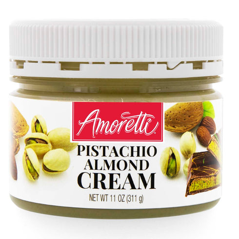 Amoretti - Pistachio Almond Cream (Over 58% Pistachios and Almond Butter) -