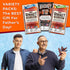 3-Packs, BeerJerky.com, Beef Marinated in Whiskey and Sausage Sticks Marinated in Whiskey, Variety Jerky Gifts for Men