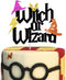 Witch or Wizard Cake Topper, Gender Reveal Baby Shower Party Decorations, Potter Inspired Cake Decor