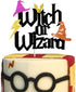 Witch or Wizard Cake Topper, Gender Reveal Baby Shower Party Decorations, Potter Inspired Cake Decor