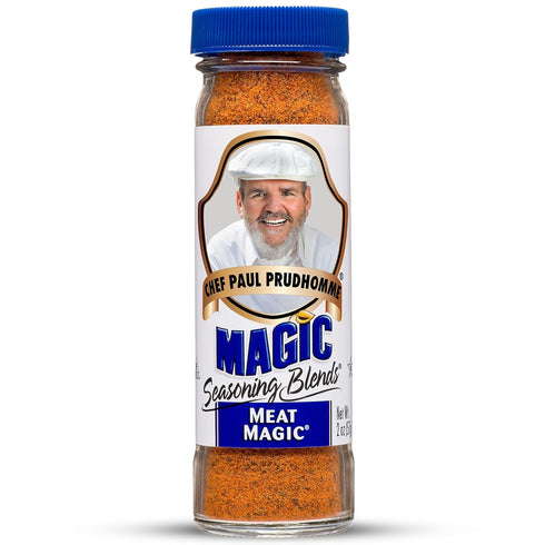 Chef Paul Magic Seasoning Blends Meat Magic, 2 oz, Bold & Savory Steak and Meat Seasoning