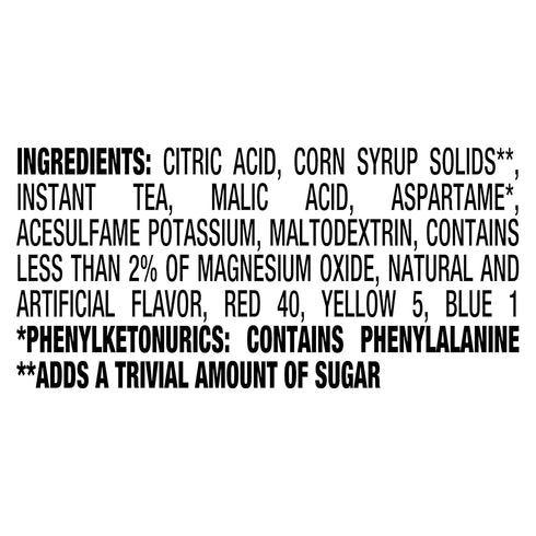 120 Packets, 0.07 oz Crystal Light Drink Mix, for Convenient On-the-Go Flavorful Hydration, Artificially Flavored Peach