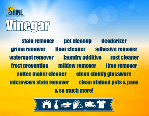 Energen of Carolina 30% 6 Concentrated Vinegar Gallon - Makes Gallons of Finished Solution - For Home and Outdoor Use
