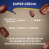 2.2 lb (Pack 2) Lavazza Super Crema Whole Bean Coffee, Medium Espresso Roast, Arabica and Robusta Blend, Bag