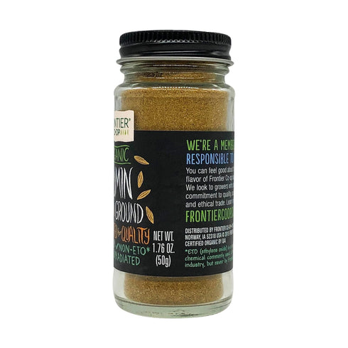 1.76 oz Frontier Herb Organic Ground Cumin Seed